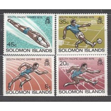 Salomon - Correo Yvert 371/4 ** Mnh Deportes