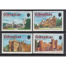 Gibraltar - Correo 1978 Yvert 372/5 ** Mnh Castillos