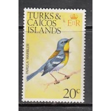 Turk y Caicos - Correo Yvert 372 ** Mnh Fauna aves