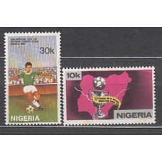 Nigeria - Correo Yvert 374/5 ** Mnh  Deportes fútbol