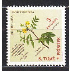 Santo Tomas y Principe - Correo Yvert 374 * Mh  Flores