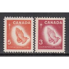 Canada - Correo 1966 Yvert 375/6 ** Mnh Navidad