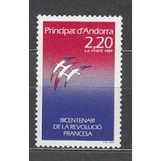 Andorra Francesa Correo 1989 Yvert 376 ** Mnh