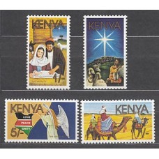 Kenya - Correo Yvert 378/81 ** Mnh  Navidad