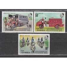 Gambia - Correo 1979 Yvert 379/81 ** Mnh