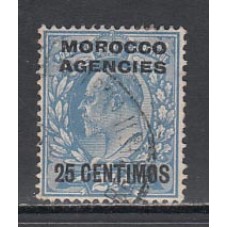 Marruecos Ingles - Correo Tipo I Yvert 37 usado