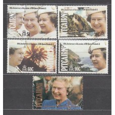 Pitcairn - Correo Yvert 380/4 ** Mnh Personajes