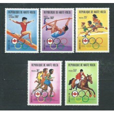 Alto Volta Correo Yvert 380/2+A203/4 ** Mnh  Olimpiadas de Montreal