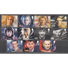 Gran Bretaña - Correo 2013 Yvert 3806/7 ** Mnh Doctor Who