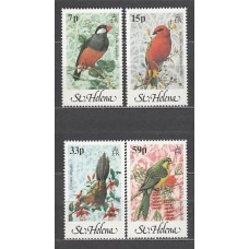 Santa Helena - Correo Yvert 381/4 ** Mnh  Fauna aves