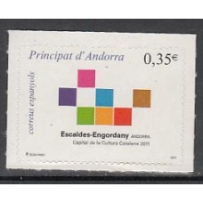 Andorra Española Correo 2011 Edifil 381  ** Mnh