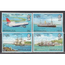Bermudas - Correo Yvert 383/6 ** Mnh
