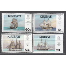 Kiribati - Correo Yvert 383/6 ** Mnh Barcos
