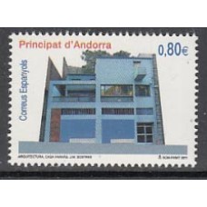 Andorra Española Correo 2011 Edifil 384  ** Mnh