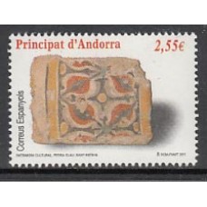 Andorra Española Correo 2011 Edifil 385 ** Mnh