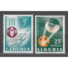 Liberia - Correo 1963 Yvert 385+A.139 ** Mnh
