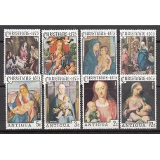 Antigua Correo Yvert 386/93 ** Mnh Navidad pintura