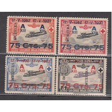 España Reinado Alfonso XIII 1927 Edifil 388M/91M * Mh