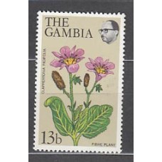 Gambia - Correo 1979 Yvert 388 ** Mnh  Flores