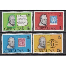 Gibraltar - Correo 1979 Yvert 389/92 ** Mnh Rowland Hill