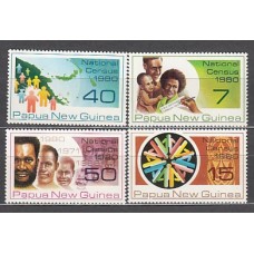 Papua y Nueva Guinea - Correo Yvert 389/92 ** Mnh