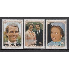 Penrhyn - Correo  Yvert 39/41 ** Mnh Personajes