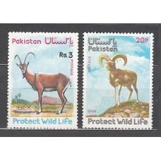 Pakistan - Correo Yvert 390/1 ** Mnh  Fauna
