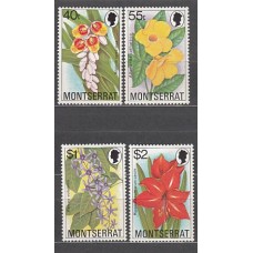 Montserrat - Correo Yvert 390/3 ** Mnh Flroes