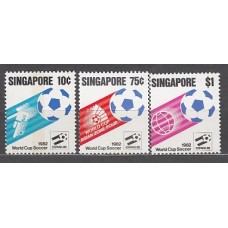 Singapur - Correo Yvert 392/4 ** Mnh  Deportes fútbol