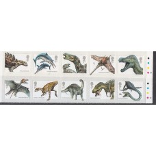 Gran Bretaña - Correo 2013 Yvert 3928/37 ** Mnh Dinosaurios