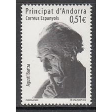 Andorra Española Correo 2012 Edifil 392  ** Mnh