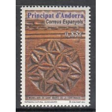 Andorra Española Correo 2012 Edifil 395 ** Mnh