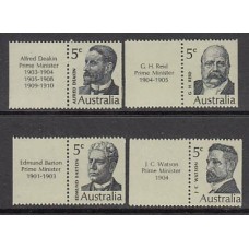 Australia - Correo 1969 Yvert 397/400 ** Mnh Personajes