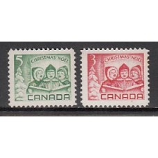 Canada - Correo 1967 Yvert 397/8 ** Mnh Navidad