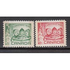 Canada - Correo 1967 Yvert 397/8 ** Mnh Navidad