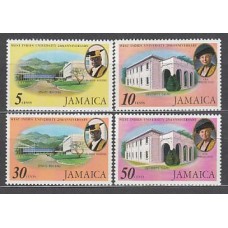 Jamaica - Correo Yvert 398/401 ** Mnh Universidad