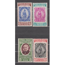 Paraguay - Correo 1940 Yvert 398/401 * Mh Centenario del Sello