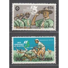 Nigeria - Correo Yvert 399/400 ** Mnh  Scoutismo