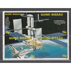 Guinea Bissau - Correo Yvert 402/5 ** Mnh  Astro