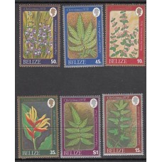 Belize - Correo Yvert 403/8 ** Mnh Navidad flora