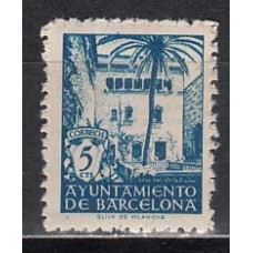 Barcelona Correo 1945 Edifil 65 ** Mnh Arcediano