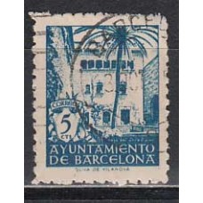 Barcelona Correo 1945 Edifil 65 Usado - Arcediano