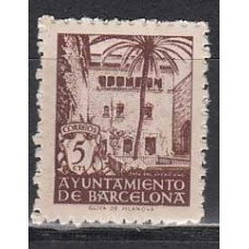 Barcelona Correo 1945 Edifil 66 ** Mnh Arcediano