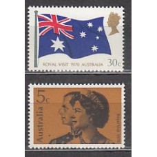 Australia - Correo 1970 Yvert 404/5 ** Mnh