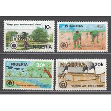 Nigeria - Correo Yvert 404/7 ** Mnh