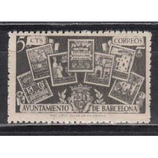 Barcelona Correo 1945 Edifil 70 ** Mnh