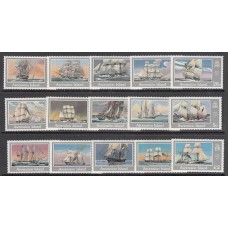 Ascension - Correo Yvert 405/19 ** Mnh  Barcos