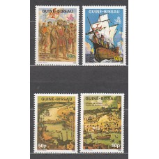 Guinea Bissau - Correo Yvert 406/9 ** Mnh  Descubrimiento de América