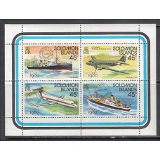 Salomon - Correo Yvert 406/9 ** Mnh Barcos