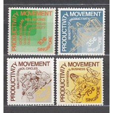 Singapur - Correo Yvert 406/9 ** Mnh